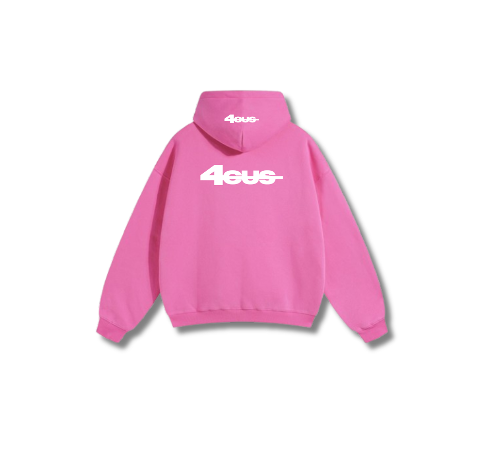 Cozy Hoodie - Bright Pink