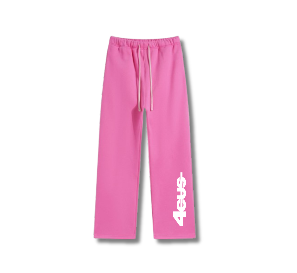 Cozy Tracksuit - Bright Pink