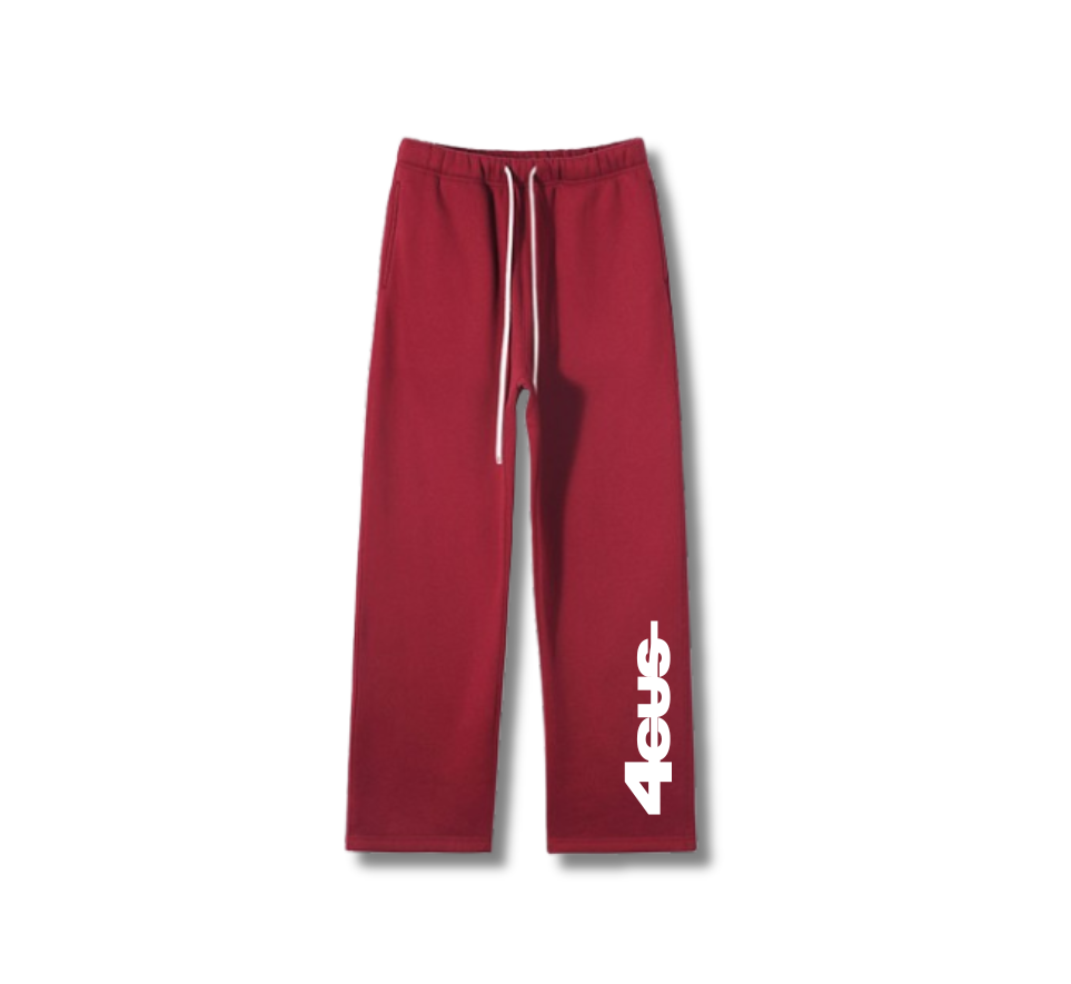 Cozy Tracksuit - Cherry Red
