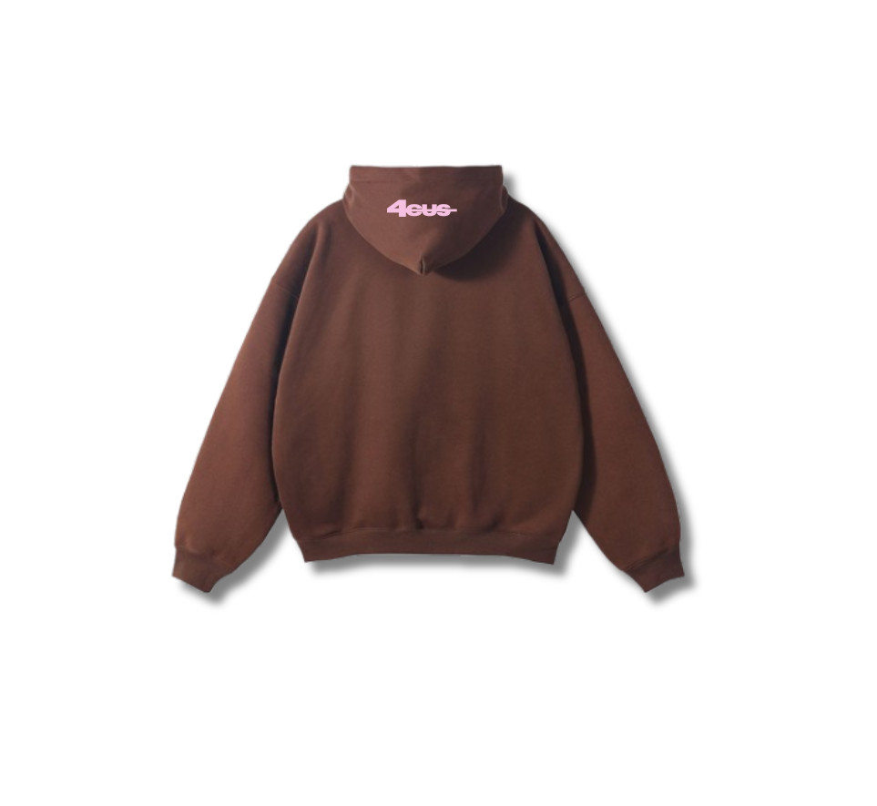 Wide Leg Hoodie - Cocoa
