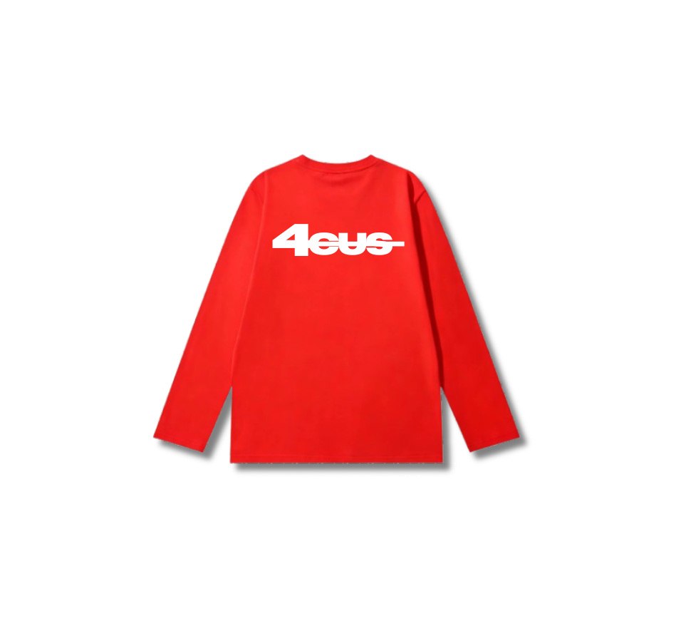 LONGSLEEVE - BRIGHT RED
