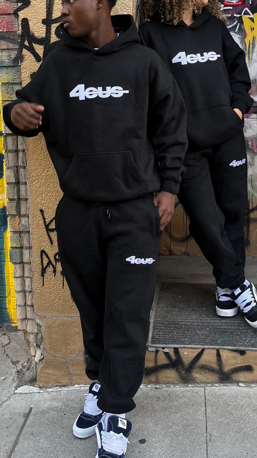 Starter Pack Tracksuit - Black