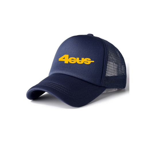 Trucker Hats - Yellow Navy